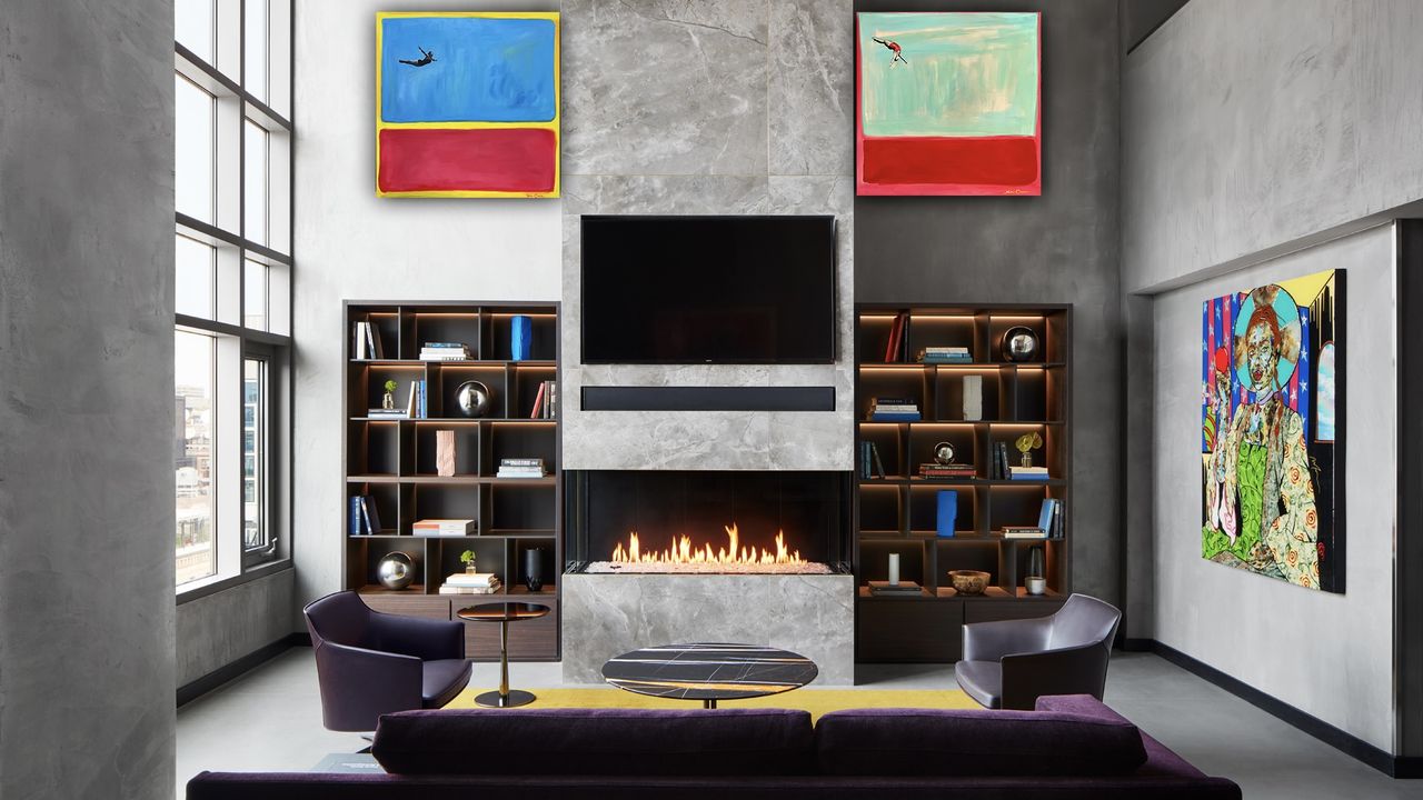 Hotel living room