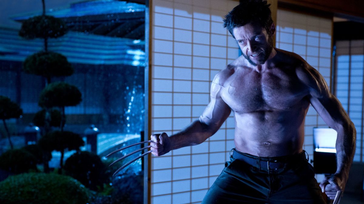 Hugh Jackman in The Wolverine.