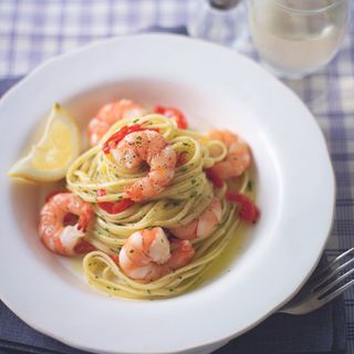 King Prawn and Peppadew Linguine