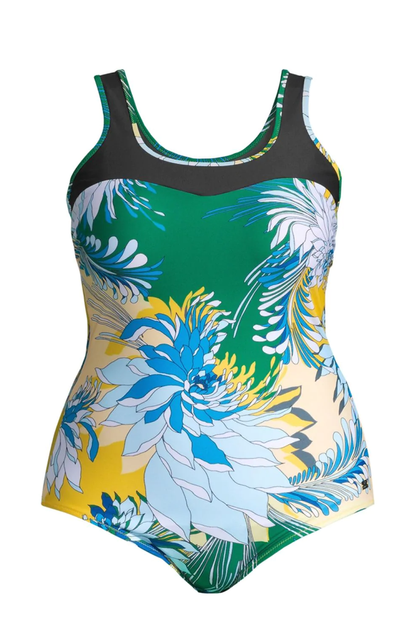 Marina Rinaldi Sport 2 Sagoma Floral One-Piece Swimsuit