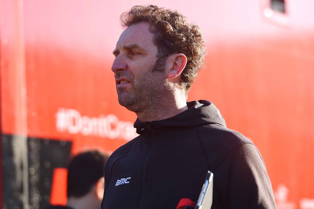 BMC Racing sports director Max Sciandri