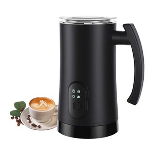 Black milk frother