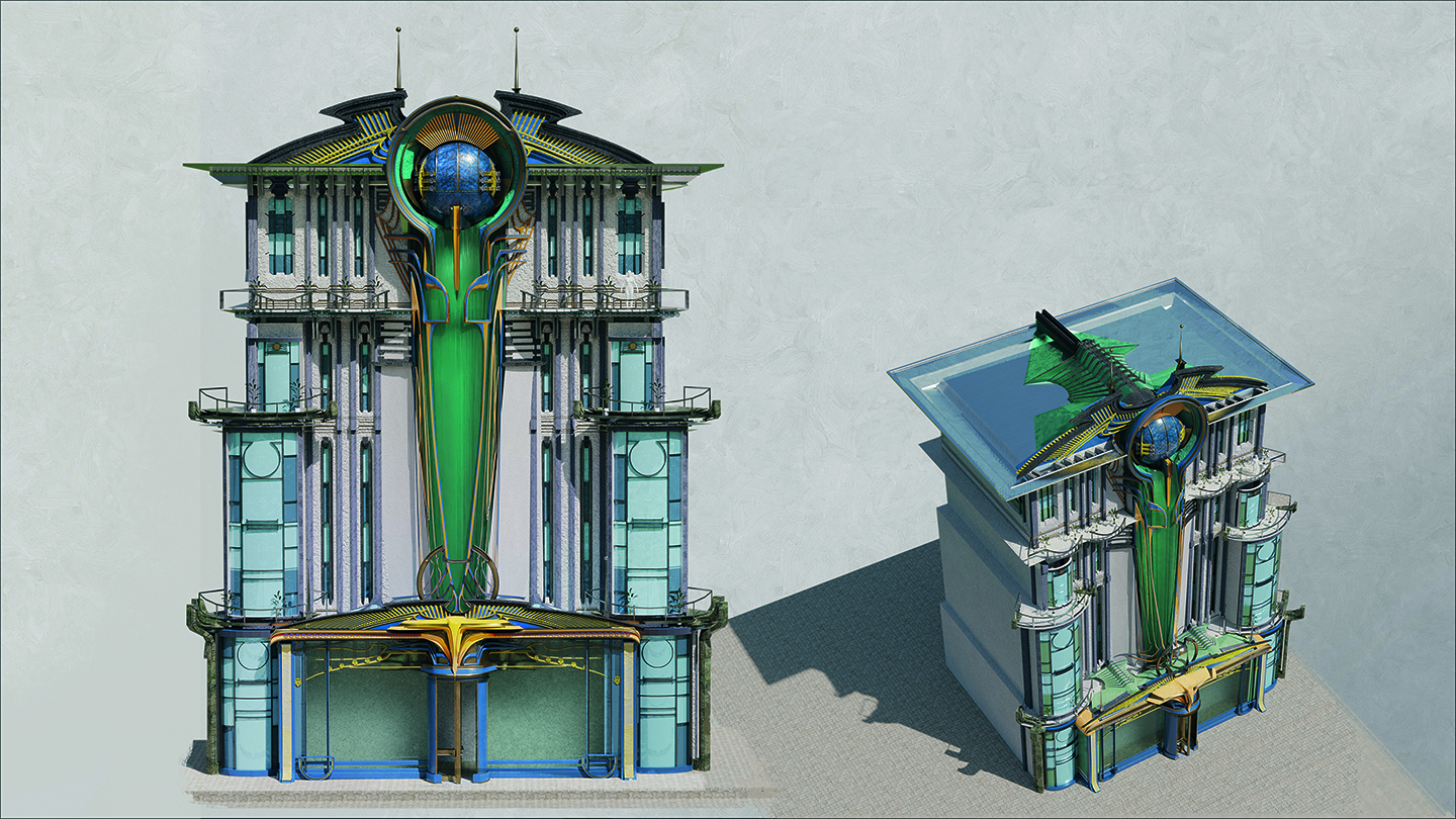 Concept art world building