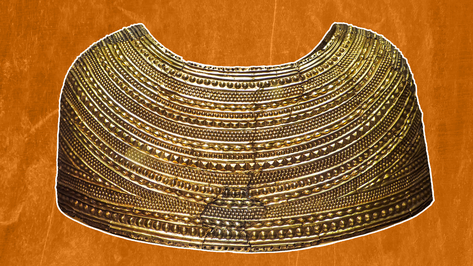 Mold gold cape: A 3,900-year-old accessory that's one of the finest examples of prehistoric goldwork ever found