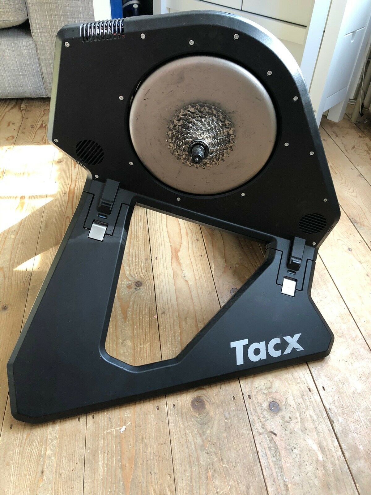 tacx wheel on smart trainer