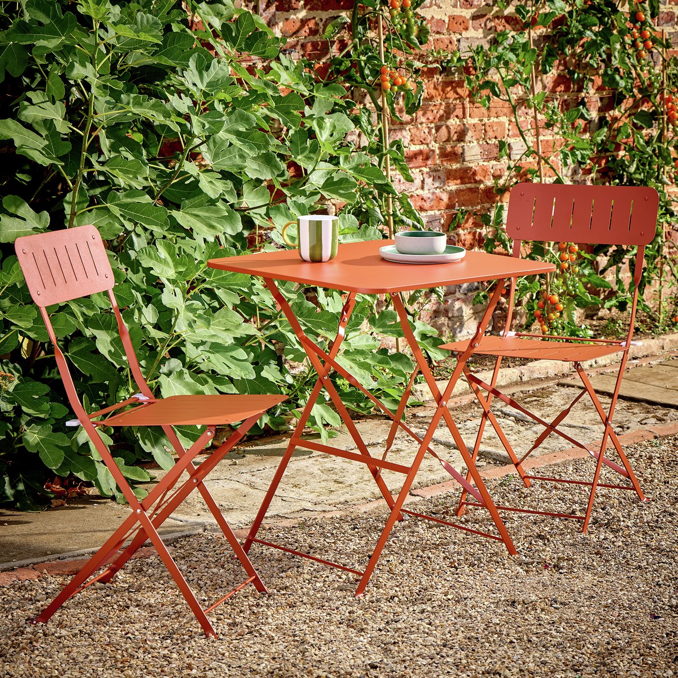 Habitat Eden 2 Seater Metal Bistro Set