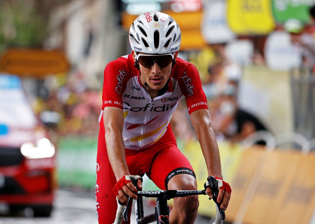 QUILLAN FRANCE JULY 10 Guillaume Martin of France and Team Cofidis at arrival during the 108th Tour de France 2021 Stage 14 a 1837km stage from Carcassonne to Quillan LeTour TDF2021 on July 10 2021 in Quillan France Photo by Chris GraythenGetty Images