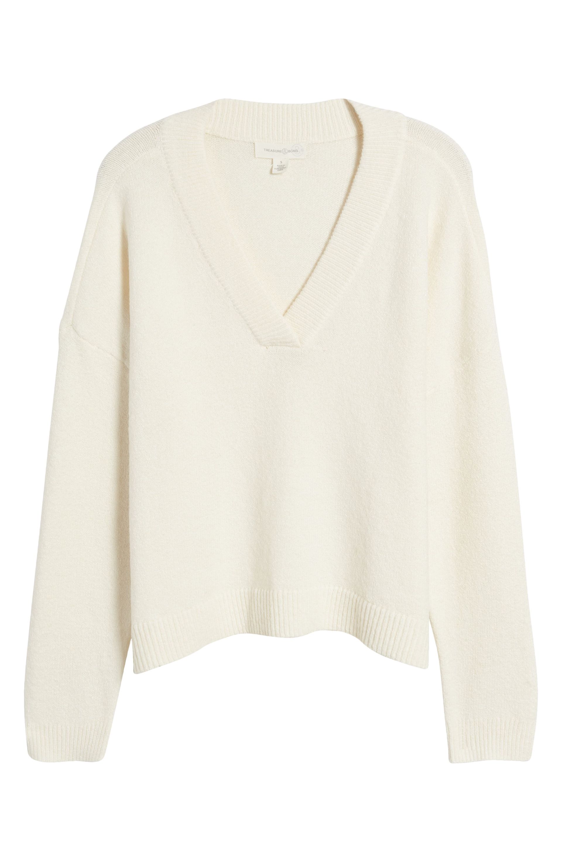 Oversize V-Neck Sweater