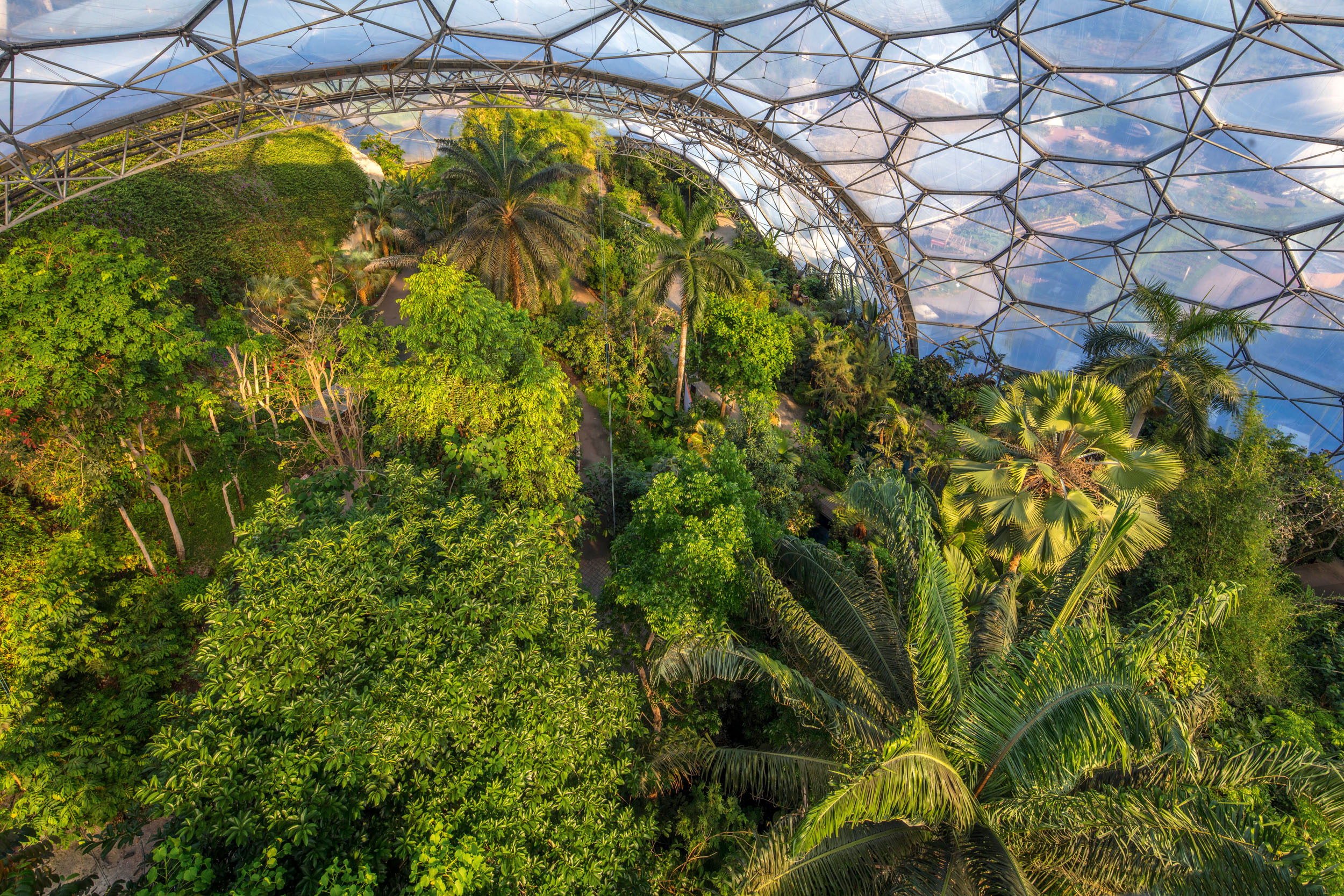 The Eden Project in Cornwall