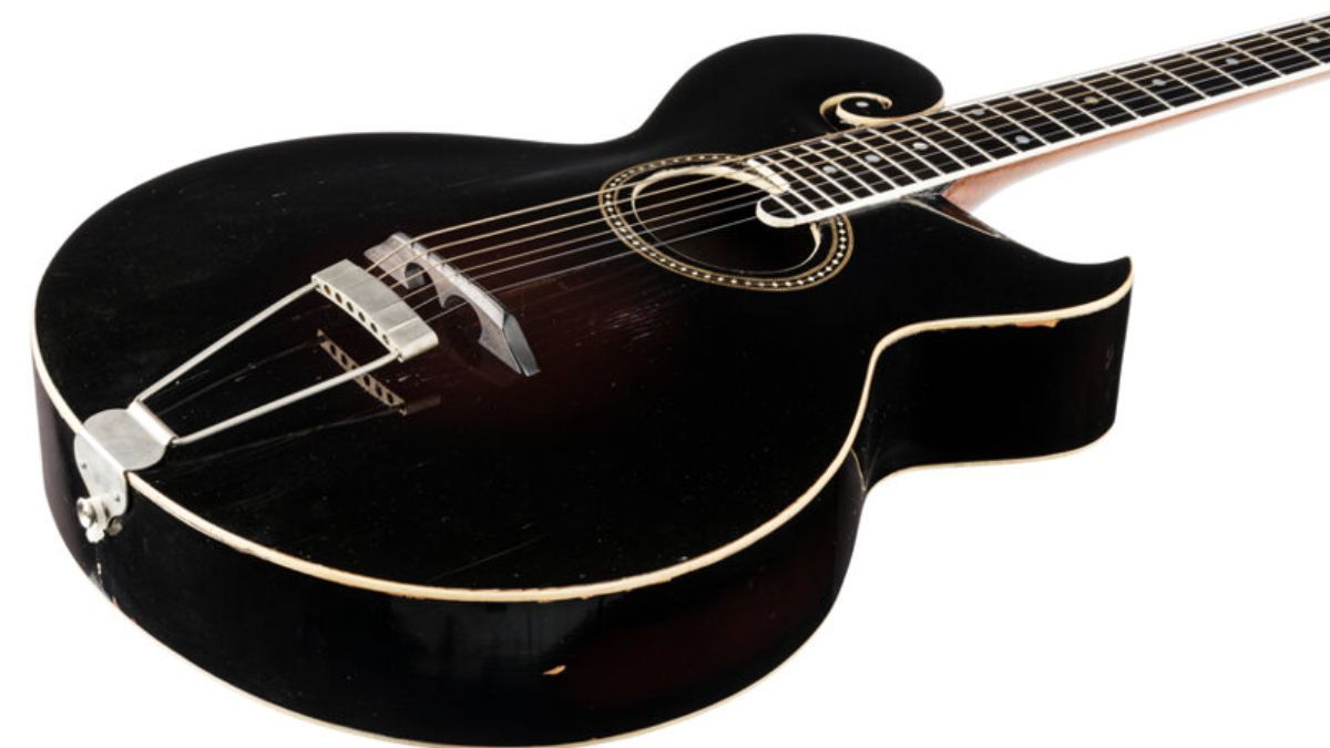 George HarrisonEric Clapton 1913 Gibson Pattie Style-0 Sunburst Archtop Acoustic Guitar