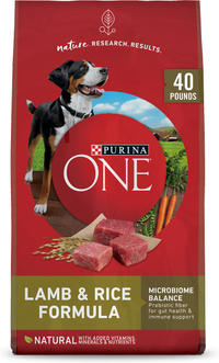 Purina ONE Natural SmartBlend Lamb &amp; Rice Formula Dry Dog Food RRP: $55.98 | Now: $46.91 | Save: $9.07 (16%)