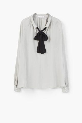 pussy bow blouse