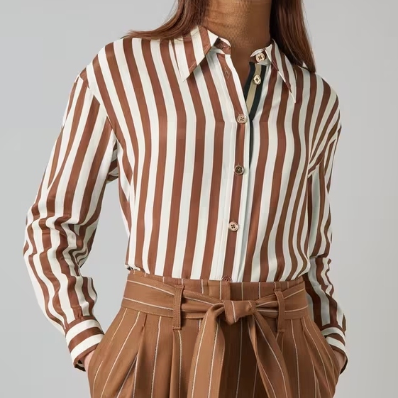 LK Bennett Blythe Striped Shirt
