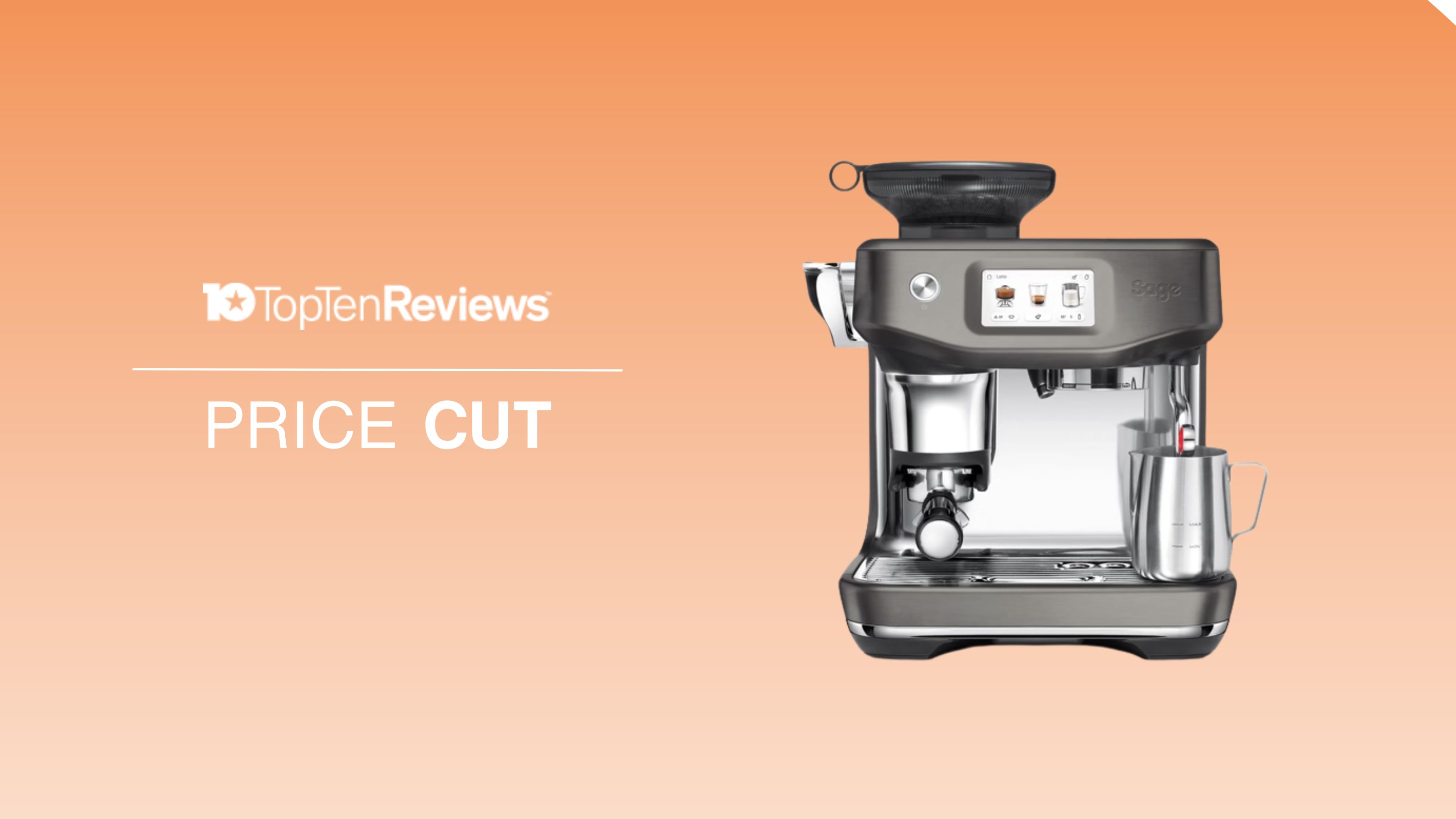 Breville Barista Touch Black Truffle Espresso Machine Maker + Reviews