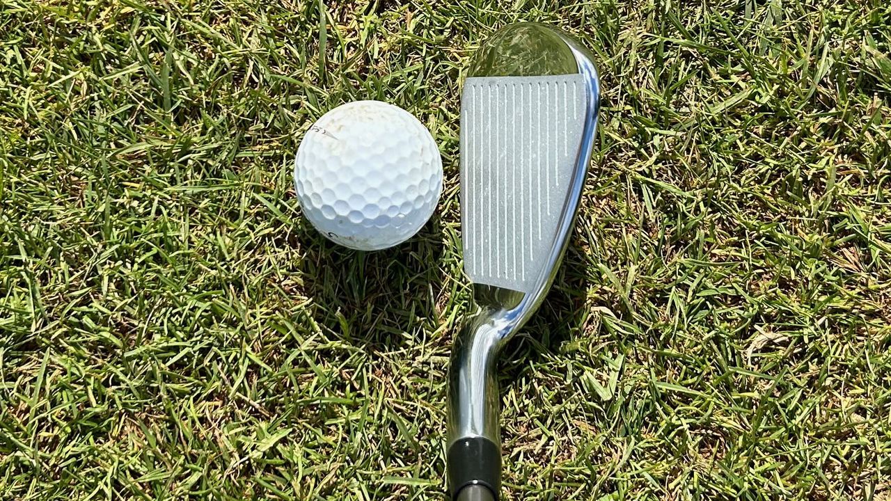 Photo of the irons in the Ram Golf SDX Junior Package Set