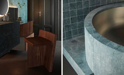 The Small Hours bathroom collection by Patricia Urquiola and Salvatori