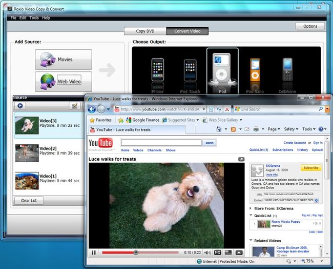 roxio easy video converter roxio easy video converter