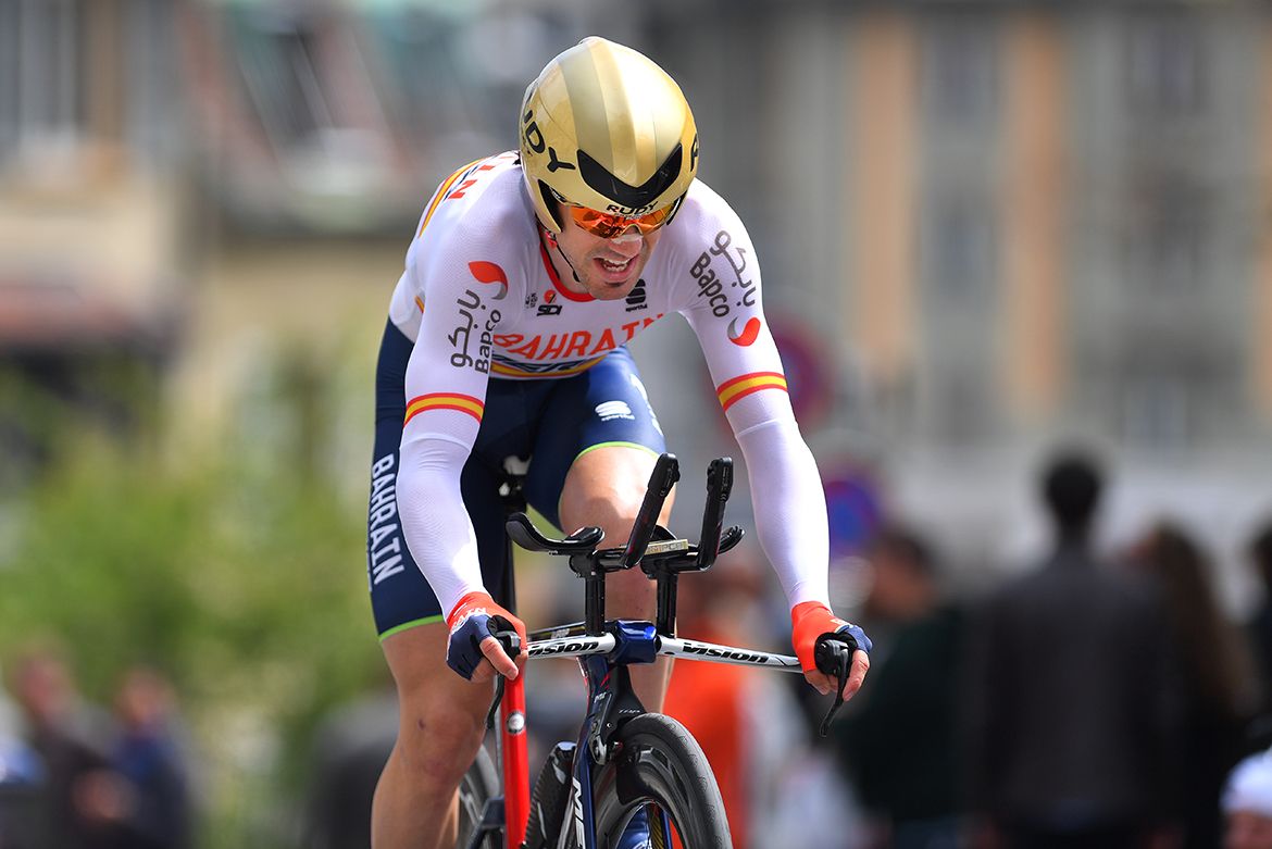 Spanish champion Ion Izaguirre on his way to fifth overall