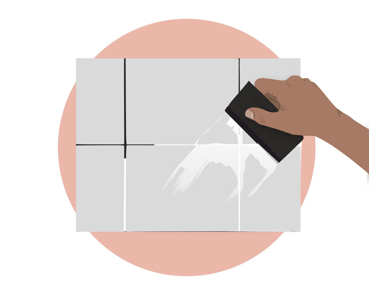 How to grout tile 5 steps Real Homes