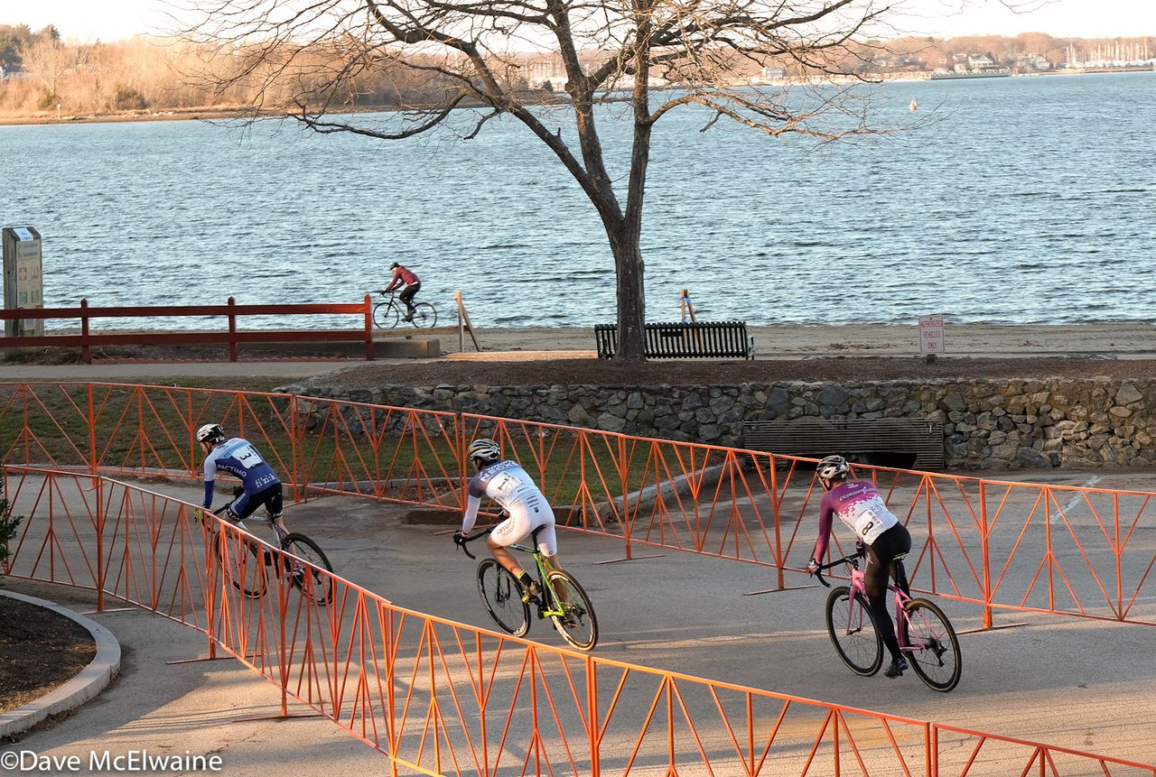 Jack Kisseberth (JAM-NCC) leading with Curtis White and Peter Goguen following