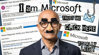 Satya Nadella in a Groucho Marx disguise.