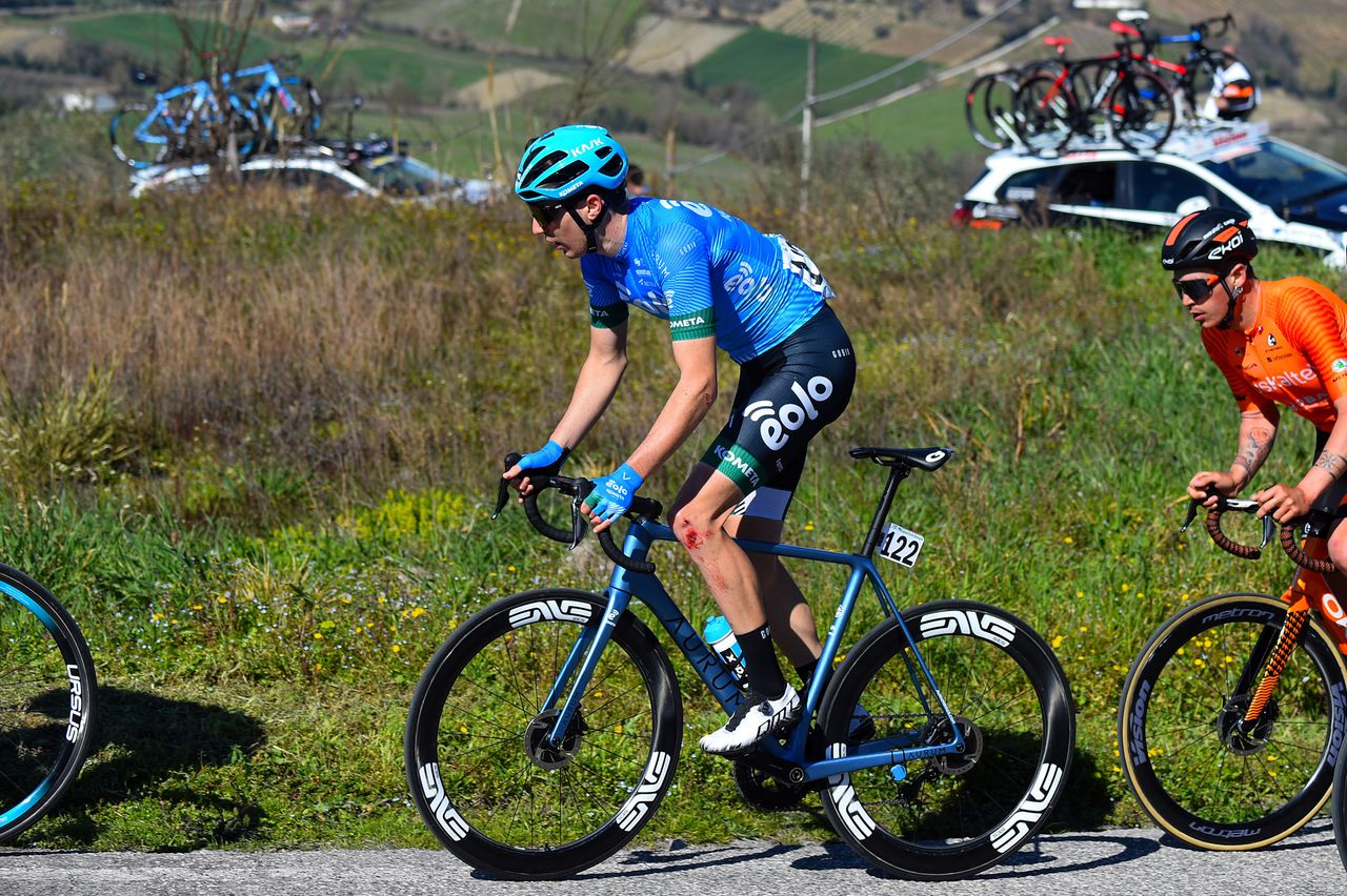 Settimana Internazionale Coppi e Bartali 2021 36th Edition 2nd Stage Riccione Sogliano al Rubicone 163 km 24032021 Marton Dina HUN Eolo Kometa Cycling Team photo Dario BelingheriBettiniPhoto2021
