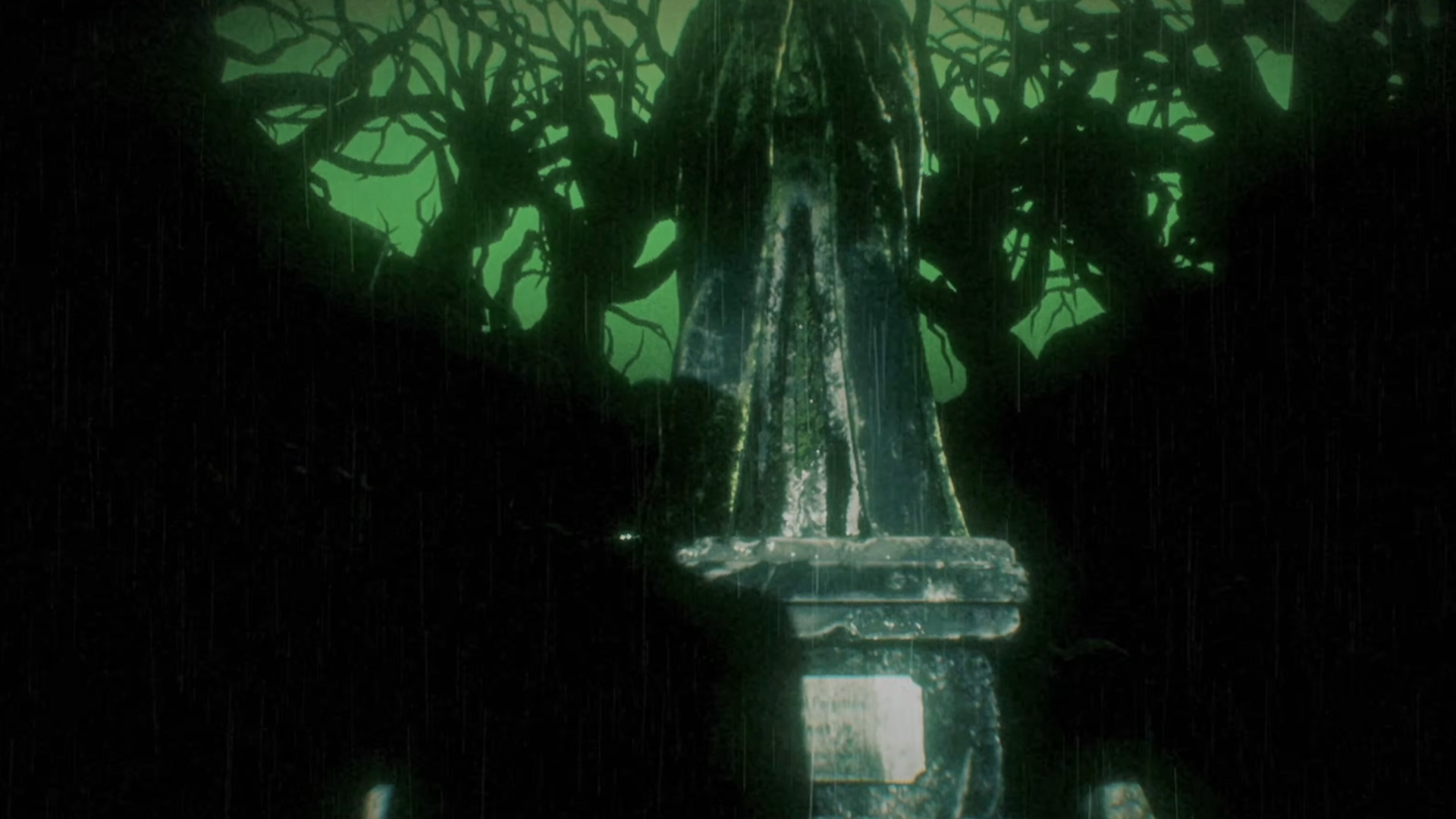 A statue during the trailer for Persona 6