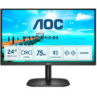 AOC 24" monitor|was £109.99|now £74.97
Amazon Prime Deal - SAVE £35.02