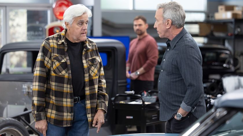 Jay Leno talking to Matt in Shifting Gears