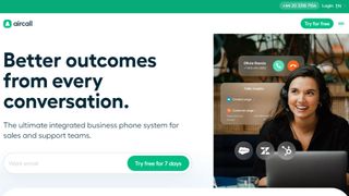 Aircall website screenshot