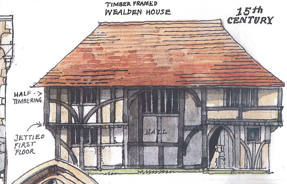 Architectural terms explained in Matthew Rice's illustration.