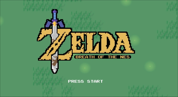 Legend of Zelda Breath of the Wild NES Edition