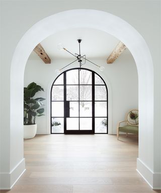 Crittall-style arched doors