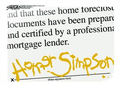 Foreclosures brought to you by Homer
