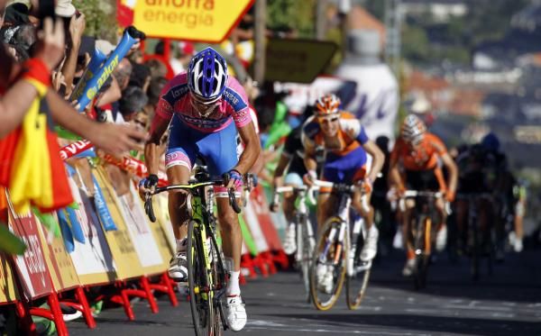 Michele Scarponi (Lampre-ISD) came home ahead of Bauke Mollema (Rabobank).