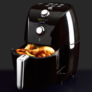 b and m health compact air fryer