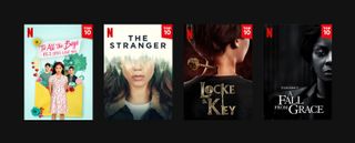 Das Top 10-Abzeichen von Netflix