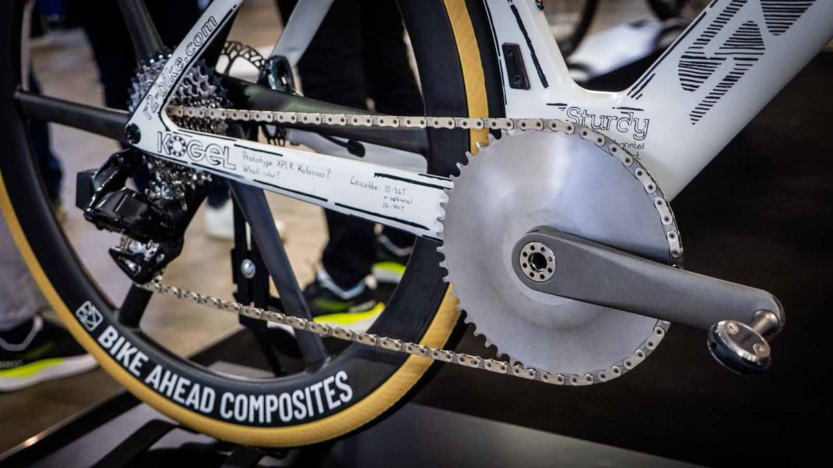 Details of the Scott bike, designed by Dangerholm