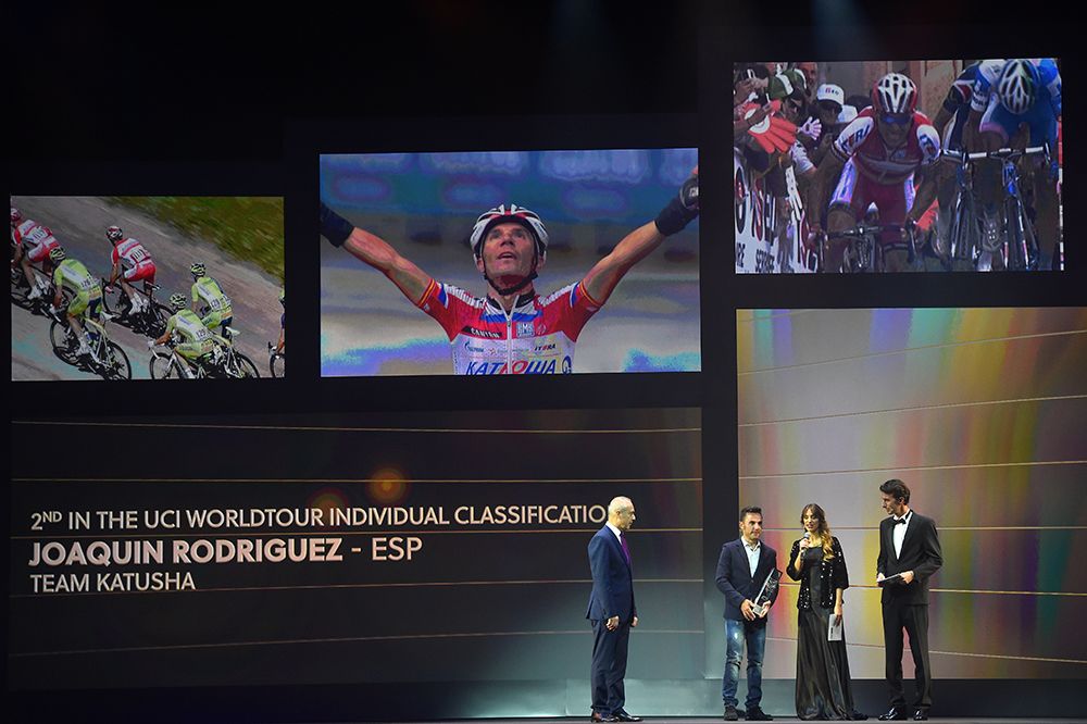 Joaquin Rodriguez was second on the WorldTour individual standings