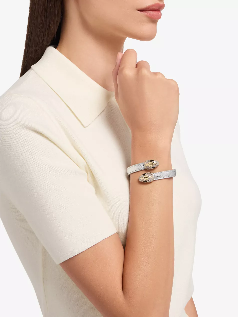 Serpenti Forever Leather Bracelet - S