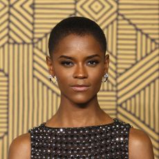 Letitia Wright attends the "Black Panther: Wakanda Forever" European Premiere