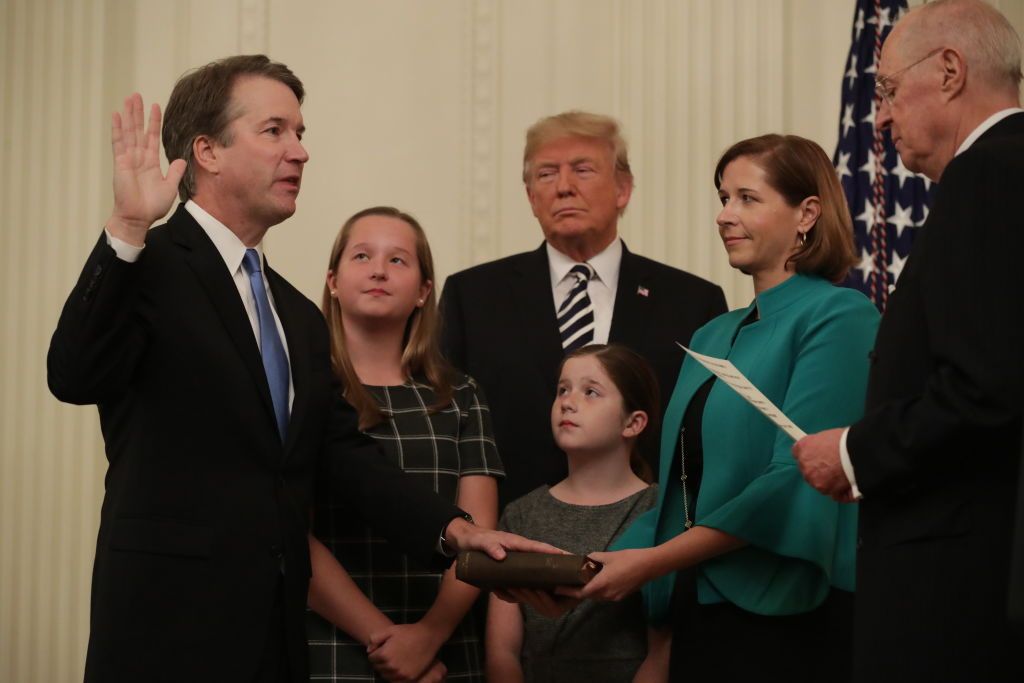 Brett Kavanaugh and family.