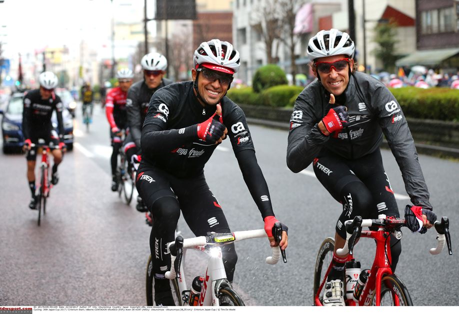 Thumbs up from Contador