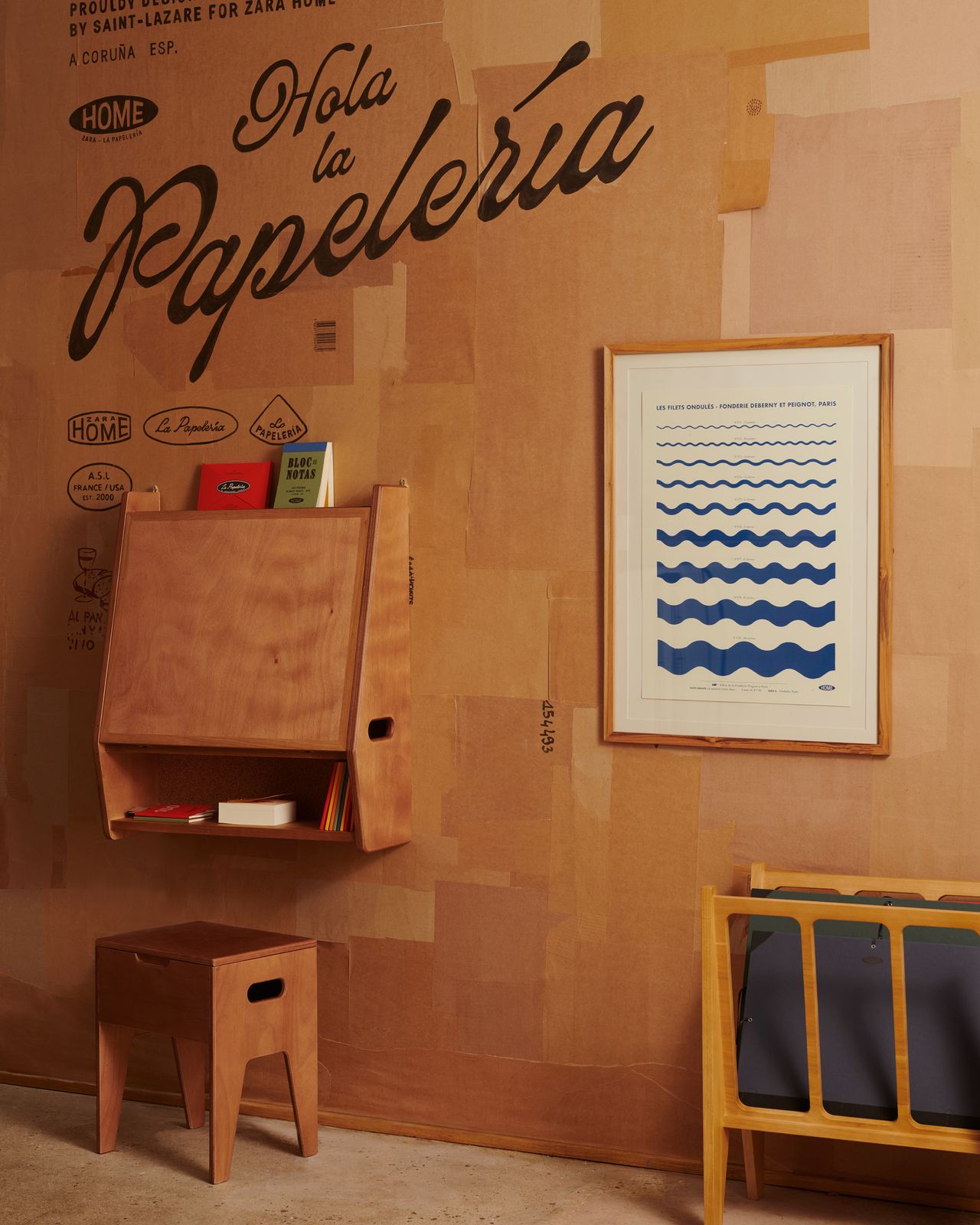 Zara Home office collection by SaintLazare Wallpaper