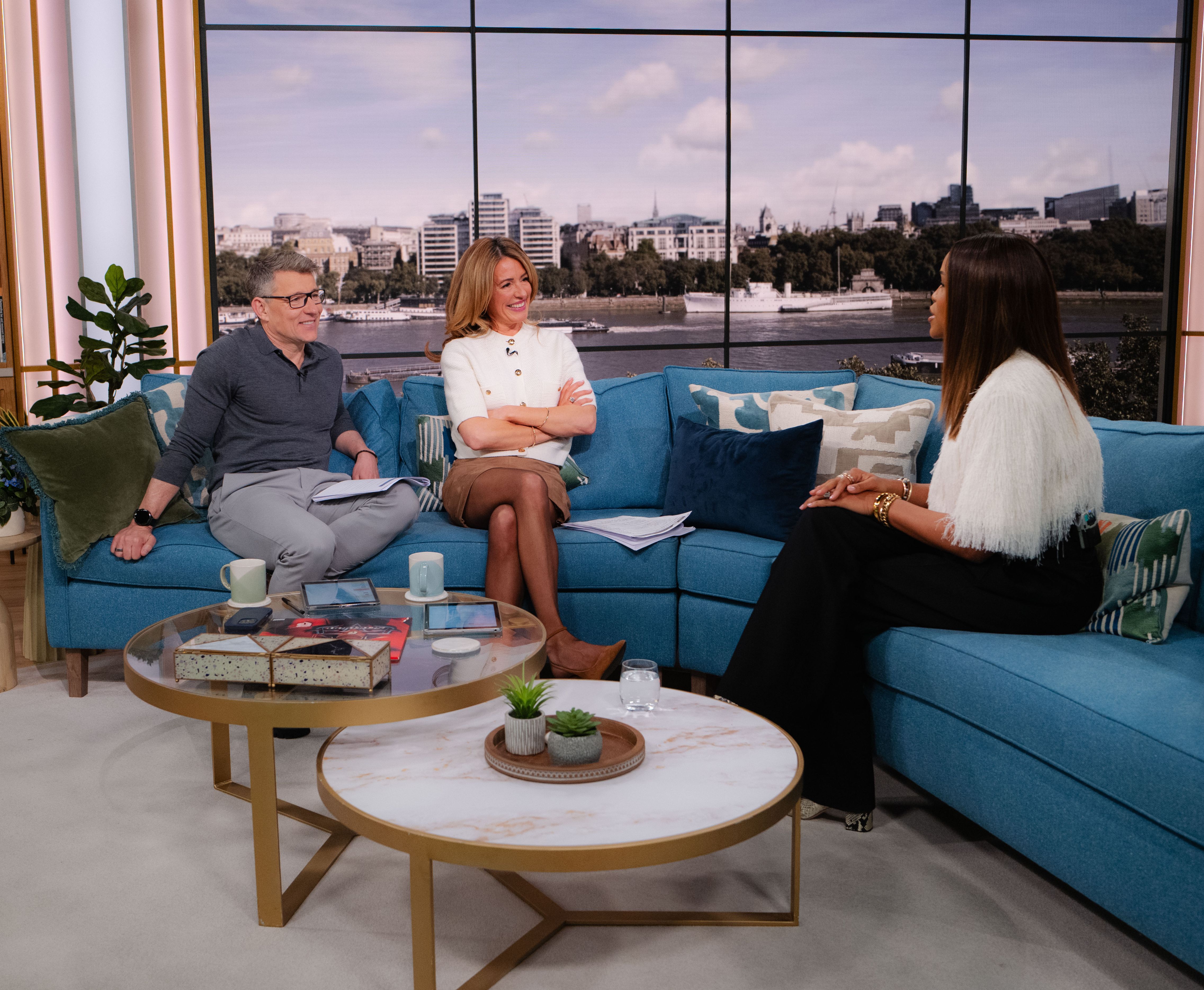 'This Morning' TV show, London, UK Ben Shephard, Cat Deeley, Eve Jihan Cooper, known as Eve