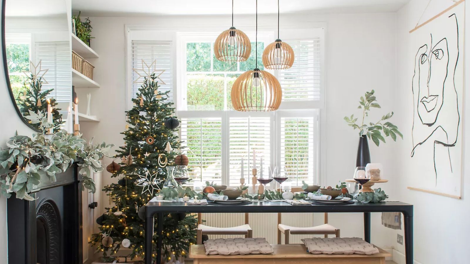 15 budget Christmas decor ideas frugal festive decor Real Homes