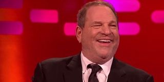 Harvey Weinstein laughing on Graham Norton