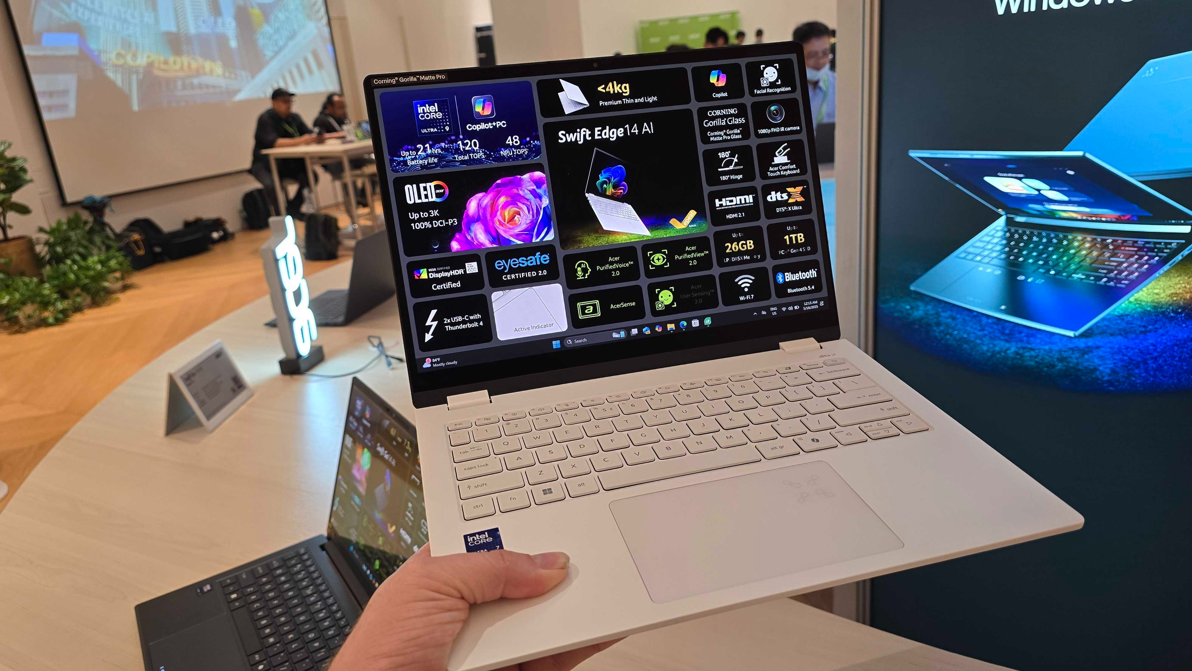 Acer Swift laptop