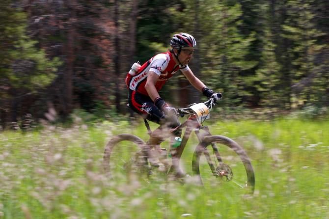 Nick Gould of Durango pushes hard for another top ten finish