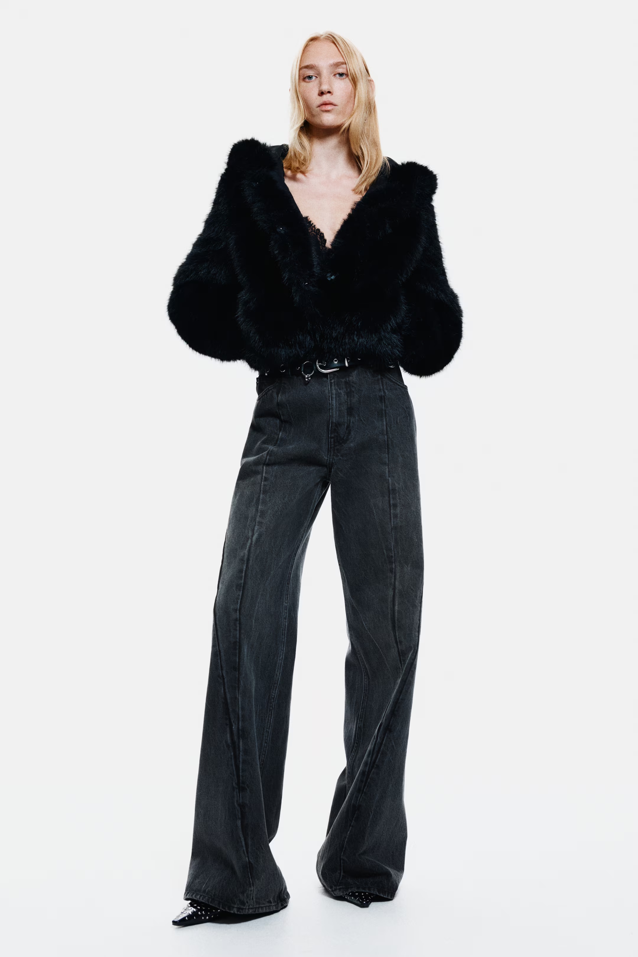 H&amp;amp;M, Seam-Detail Jeans